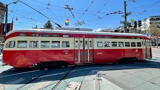 San Francisco's historic F streetcar