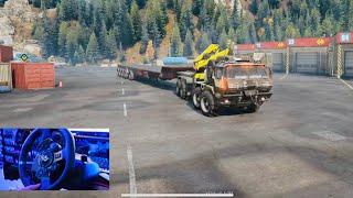 SNOWRUNNER-DERRY SPECIAL 15C177 MAX -CABLES DE LUZ -LOGITECH G29 -MODS  #truck #handhelds #gaming