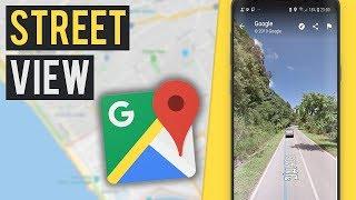 How To Use Google Maps STREET VIEW on Computer & Phone!