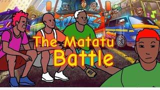 Matatu Battle 1: Madness Between a Passenger and a conductor,donda War Tunero Animations