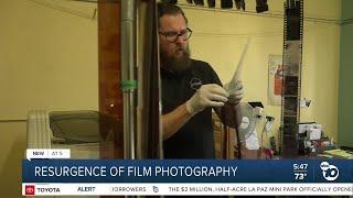 San Diego camera store sees resurgence of film photography