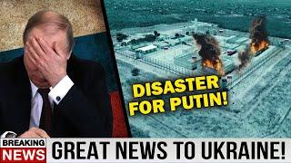 Massive Airstrike: Largest Russian arsenal blown up by Ukrainian army!