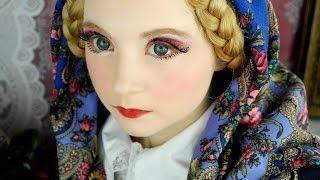 Russian Doll MATRYOSHKA Make Up