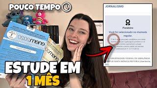 COMO ESTUDAR PARA O ENEM 2024 EM 1 MÊS | 1 Mês Enem!!!