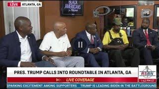 AI TRUMP Calls a Black Barbershop