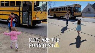 Girl Waits To Hug Big Brother Every Day School Bus Arrives