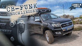 CB-Funk in OFFROAD 4x4 Camper anschließen & TESTEN | KOMMUNIKATION für Overlander!   [Teil-2]