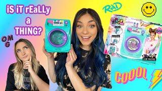 We Test the Tie Dye Slime Machine * REVIEW *