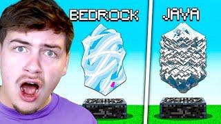 JAVA vs BEDROCK In Minecraft!