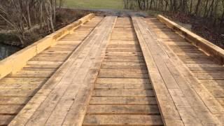 Timber bridge