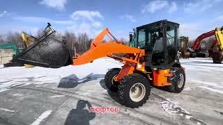 Обзор Японского фронтального погрузчика HITACHI ZW50-5