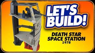 Building the Vintage Star Wars Death Star Space Station Playset From Kenner 1978