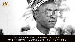 Was President Shehu Shagari overthrown because of corruption?