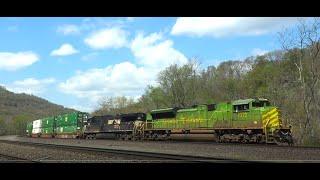 The illinois Terminal NS 1072 Intermodal in South Fork Pa.