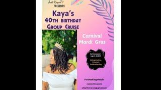 Just KayaTV 40th birthday group cruise!!!