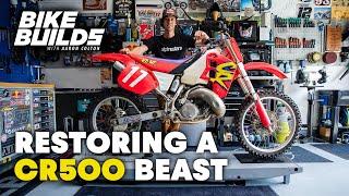 Restoring and Racing a BEAST - 1994 Honda CR500 | Bike Builds with Aaron Colton