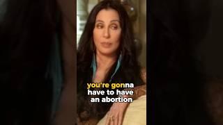 Cher's mother reveals she almost had an abortion. #Cher