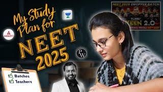 My Teacher Combination ~ Yakeen 2.0 Batch|| My Study plan || Neet Aspirant @PhysicsWallah