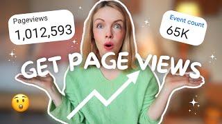 How I'm driving traffic to my blog in 2025 (50 000+ page views per month) 