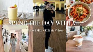 SPEND THE DAY WITH ME | as a full time food blogger and content creator