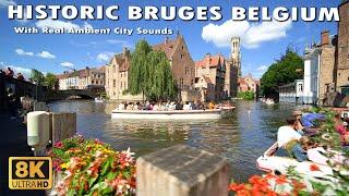 Historic Bruges Belgium 8K