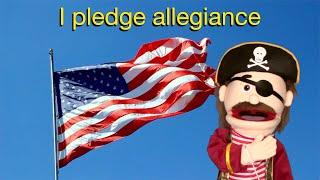 PLEDGE OF ALLEGIANCE FOR CHILDREN | preschool, distance learning, kindergarten, grade school