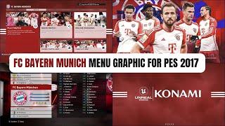 PES 2017 | FC Bayern Munich 2024 Menu Graphic For All Patches  ( Download & Install )