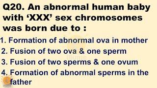 Illume Doubts 20| Non Disjunction | Why Trisomy Occurs ? | Cause of Aneuploidy | Dr Ghanshyam Jangid