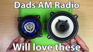 Oh no, cheap car speakers.