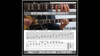 Mixolydian Broken 3rds Technique Exercise #2