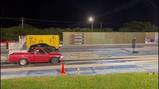 Guam Drags: All Motor Acura RSX vs Notorious Racing’s All Motor Toyota Pickup