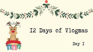 12 Days of Vlogmas 2022 | Day 1 | Random With Rachel