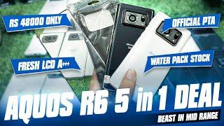 Sharp Aquos R6 Fresh Water Pack Stock Arrived 240HZ,12GB,SD 888 Best Device Under 50k