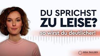 Deutlich sprechen - so sprichst du nie wieder zu leise