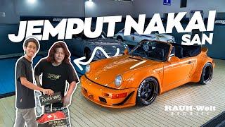 Dari Bandara Langsung Bangun Porsche 964 Widebody | RWB No.11 Tozoku‼️