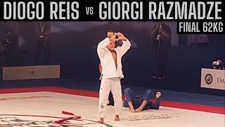 Diogo Reis vs Giorgi Razmadze- Final 62kg Abu Dhabi World Professional Jiu Jitsu Championship 2021.