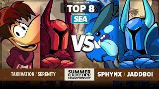 taxiivation & Serenity vs Sphynx & JaddBoi - Elimination Top 8 - Summer Doubles Championship 2024