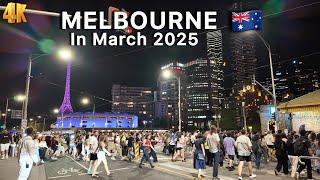 Experience Melbourne in March Australia 4K Video