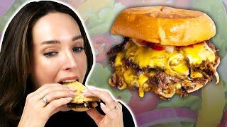 Irish People Try Smash Burgers