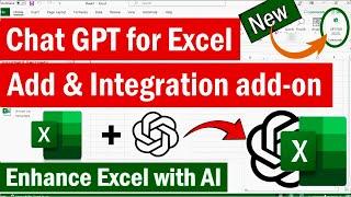 GPT for Excel | How to Integrate and Use Chat GPT in Excel | AI in Excel