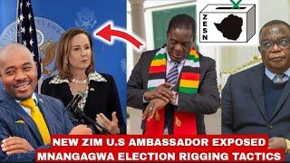 Chaputikainside ZanuPF Mnangagwa crew vatsamwa after New U.SAmbassador to Zim expose RiggedElection