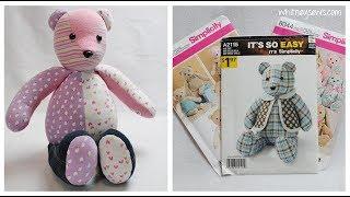 Choosing the BEST Memory Bear Pattern | Memory Bear Sewing Series  | Whitney Sews GIVEAWAY CLOSED