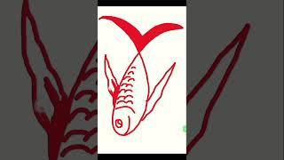 Draw a lovely fish with soft hand.....#trending #chandrajeet_singh #viral @chandrajeetsingh4163