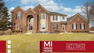 SOLD | 50280 Fellows Hill Drive, Plymouth, MI | Country Club Village | Maiga Homes