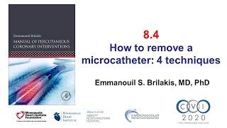 8.4 Manual of PCI - How to remove a microcatheter
