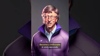 Become a millionaire in 60 seconds