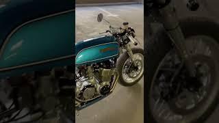 Honda cb750 | Café racer | motogp werks exhaust | 4into1 exhaust | gsxr front end | walk around