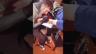 Cool Arm Tattooing Video #Shorts