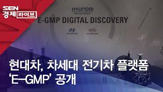 현대차, 차세대 전기차 플랫폼 ‘E-GMP’ 공개