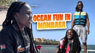 MOMBASA ESCAPADES: WE HAD SO MUCH FUN IN THE OCEAN WITH MY FRIENDS